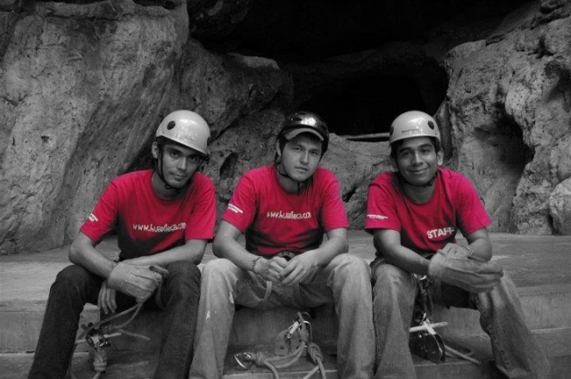 Operadoternera de tirolina